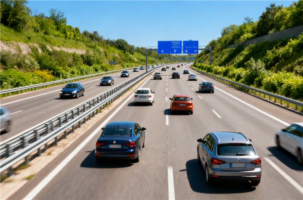 高速公路上一车龟速占道引众怒：两车轮番上前“堵截”